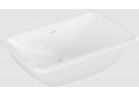 Under-countertop washbasin - Villeroy & Boch/Loop & Friends, 450 x 280 x 185 mm, Stone White CeramicPlus, without overflow