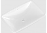 Loop & Friends Under-countertop washbasin, 615 x 380 x 185 mm, Weiss Alpin, without overflow