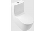 Bowl WC washdown model Villeroy & Boch/Subway 3.0 - do WC kompaktu bez kołnierza wewnętrznego, standing, wraz z TwistFlush, Weiss Alpin CeramicPlus