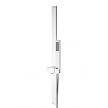 Shower shower column Corsan Klar Fiber white