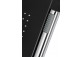 Panel prysznicowy Corsan Alto black z black wykończeniem i oświetleniem LED
