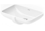 Washbasin stawiana Deante Bento Starck Box - White półmat