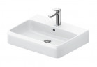 Vanity washbasin 60x47cm, Duravit Qatego - White shiny