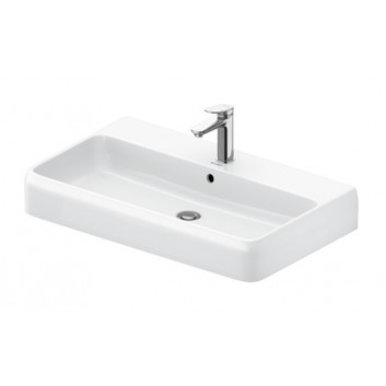 Vanity washbasin Duravit Qatego - White shiny