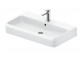 Vanity washbasin Duravit Qatego - White shiny