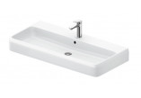 Vanity washbasin 80x47cm, Duravit Qatego - White shiny (HyG)