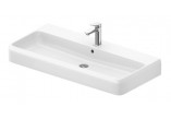 Vanity washbasin 80x47cm, Duravit Qatego - White shiny (HyG)