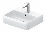Vanity washbasin 120x47cm, Duravit Qatego - White shiny (HyG)