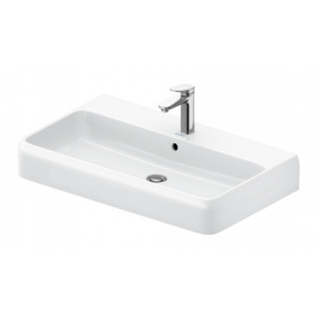 Washbasin polished 60x47cm, Duravit Qatego - White shiny (HyG)