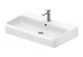 Washbasin polished 60x47cm, Duravit Qatego - White shiny (HyG)