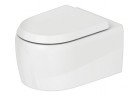 Bowl toilette hanging, 38,5x57cm, Duravit Qatego Rimless® - White shiny 