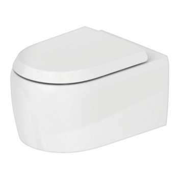 Back to wall bidet, 39x60cm, Duravit Qatego - White shiny (HyG) 