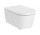 Bowl WC wall-hung ROCA Rimless Round - White mat
