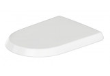 Toilet seat Qatego - White shiny