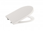 Seat WC with soft closing ROCA Round SUPRALIT ® - White mat
