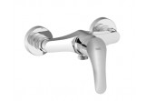 Mixer single lever wall mounted shower TRES BASE PLUS - Chrome 