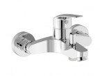Mixer single lever wall mounted shower TRES BASE PLUS - Chrome 
