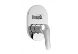 Mixer single lever concealed 1-drożna shower TRES BASE PLUS - Chrome 