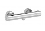 Wall-mounted thermostatic mixer shower TRES BASE PLUS - Chrome