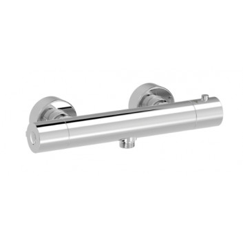 Mixer single lever concealed 2-drożna shower TRES BASE PLUS - Chrome