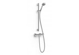 Wall-mounted thermostatic mixer shower TRES BASE PLUS - Chrome 