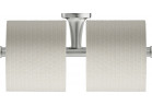 Toilet paper holder double Duravit Starck T - Stainless steel szczotkowana