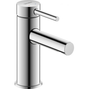 Single lever washbasin faucet S Duravit Circle - Shiny chromee