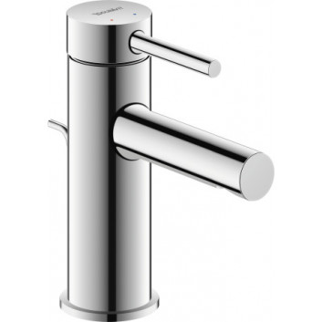 Single lever washbasin faucet S Duravit Circle - Shiny chromee