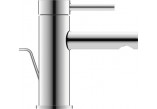 Single lever washbasin faucet S FreshStart, Duravit Circle - Shiny chromee