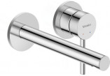 Single lever washbasin faucet L , Duravit Circle - Shiny chromee