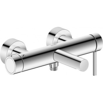 Single lever shower mixer concealed, Duravit Circle - Shiny chromee