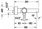 Single lever shower mixer concealed, Duravit Circle - Shiny chromee