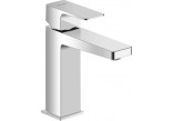 Single lever washbasin faucet S MinusFlow, Duravit Manhattan - Shiny chromee