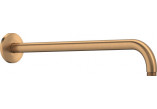 Arm shower 41 cm, Duravit - Brązowy szczotkowany