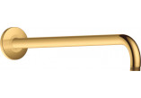 Arm shower 41 cm, Duravit - Gold polerowane