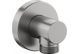 Przyłącze wall-mounted do węża Duravit - Stainless steel szczotkowana