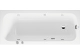 Bathtub with hydromassage 160x70cm, Duravit Qatego, Jet-System - White