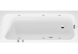 Bathtub with hydromassage 170x70cm, Duravit Qatego, Jet-System - White