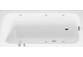 Bathtub with hydromassage 170x75cm, Duravit Qatego, Air-System - White