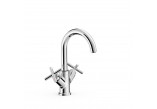 Mixer two-handle basin, TRES MONTBLANC