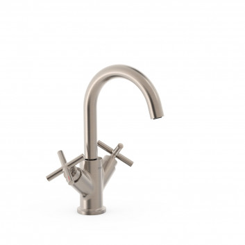 Mixer two-handle basin, TRES MONTBLANC - Czerń Matt 