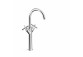  Mixer two-handle tall basin, TRES MONTBLANC - 24-K Matowe różowe gold