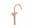 Mixer two-handle XXL basin, TRES MONTBLANC - 24-K Gold Matowe 