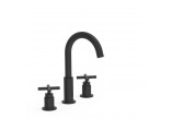 Mixer two-handle standing basin, TRES MONTBLANC - Chrome