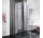 Quadrant shower enclosure KERMI RAYA, 100x100x200cm, przejrzysta, KermiClean, silver profil