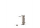 Mixer single lever for bidet z przełączeniem for shower, TRES LOFT - Steel