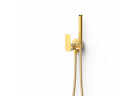 Mixer single lever concealed wirh spray do toalety, TRES LOFT - 24-K Gold