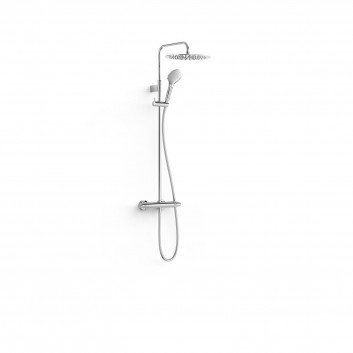 Mixer single lever concealed wirh spray do toalety, TRES LOFT - 24-K Gold Matowe