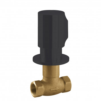 Zawór shut-off concealed, TRES CUADRO - 24-K Gold Matowe