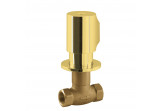 Zawór shut-off concealed, TRES LOFT - 24-K Gold
